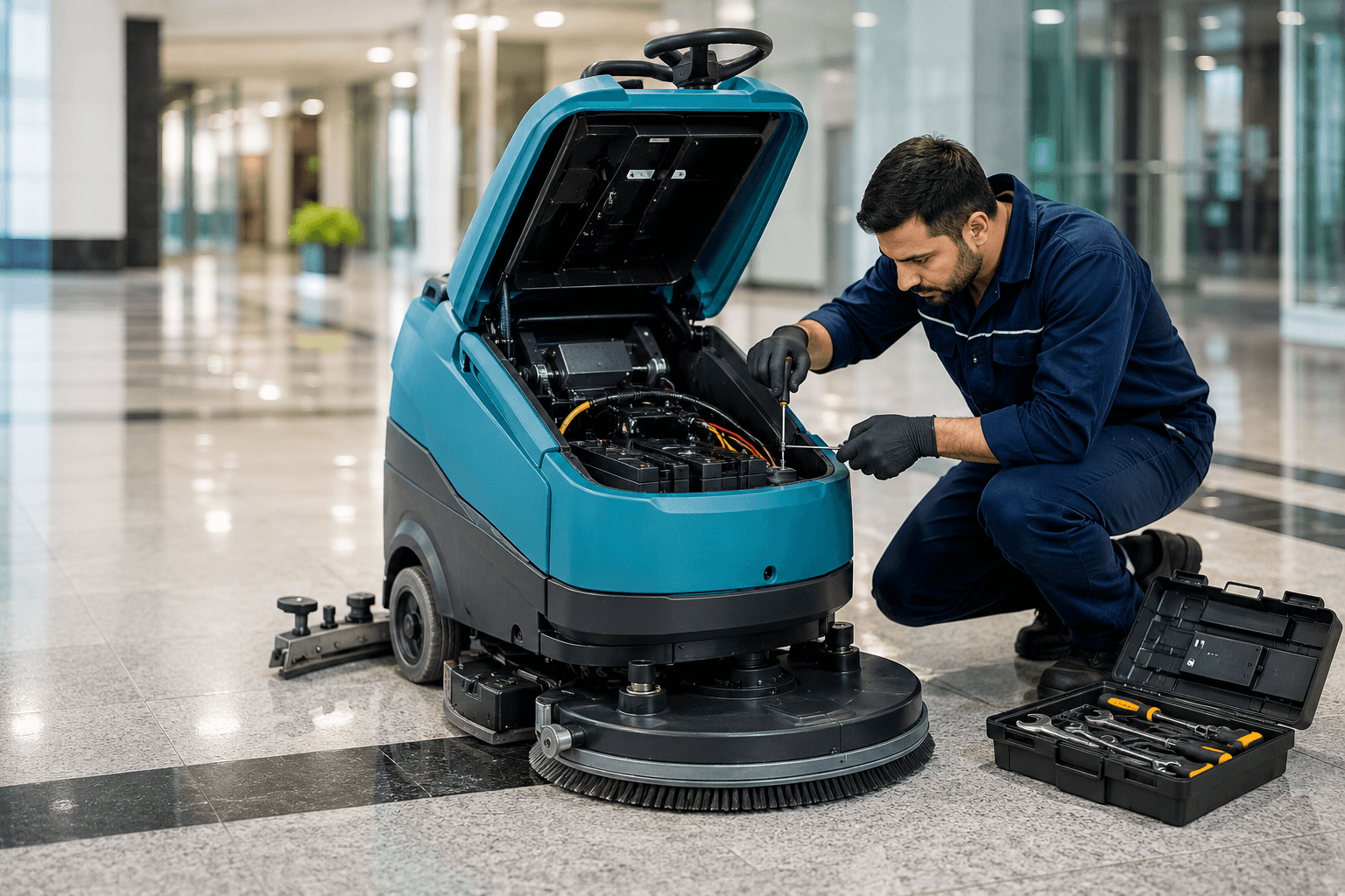 Floor Cleaning Machine Problems? Expert Repair Solutions in Dubai