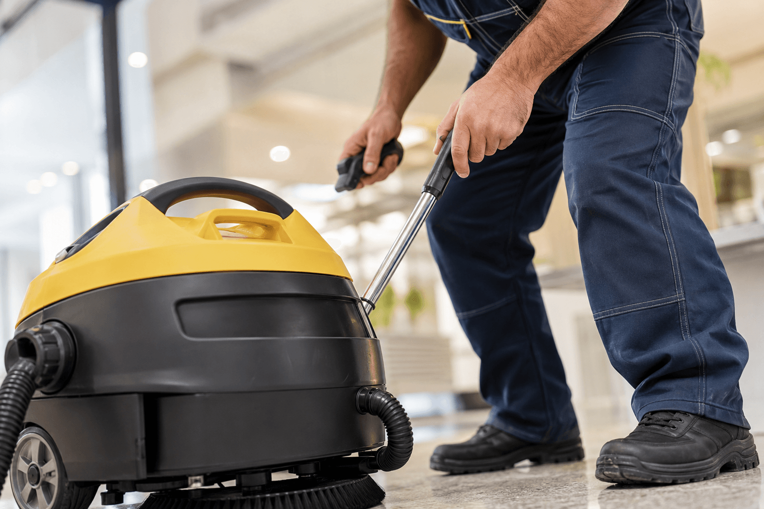 Common Floor Cleaning Machine Problems in Dubai